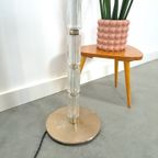 Jaren 70 Glazen Vloerlamp Met Chroom thumbnail 2