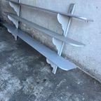 Xl Antique French Wall Rack – Industrial Style thumbnail 2