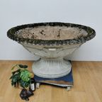 Zeer Grote Antieke Tuinvaas Bloembak Plantenbak Jardinière thumbnail 2