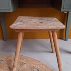 Vintage Atelier Kruk, Schilders Krukje, Bijzettafeltje thumbnail 6