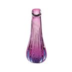 Italiaanse Vaas Bullicante Murano Glas Paars Blauw 28cm thumbnail 10