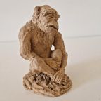 C Evers Vintage Beeld Aap Sculptuur thumbnail 7