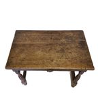 Frans Notenhouten Tafel Met Lade, Circa 1770 thumbnail 4