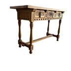 Vintage Houten Bijzettafel / Consoletafel / Sidetable thumbnail 20