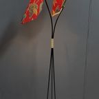 Red Double Shades 1950S Floor Lamp thumbnail 9