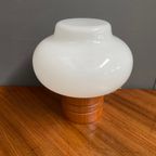 White Opaline Glass Table Lamp By Uluv 1960S thumbnail 4