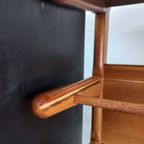 Zeldzaam Wim Den Boon (attrib) Modernistische Side Table Wandmeubel thumbnail 11