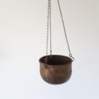 * Antieke Koperen Hangpotje Voor Hangplant Hangpot Pot thumbnail 4