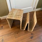 Rotan Lectuurbak - Bijzettafel - Krantenbak - Salontafel thumbnail 4