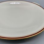 Eschenbach Gebaksschaal Crème Bordeaux Goud thumbnail 4
