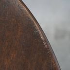 Geweldige Antieke Engelse Draaibare Barrel Leg Bird Cage Tilt Top Table Uit De 18e Eeuw thumbnail 12