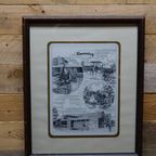 Vintage Glasgravure Zwanenburg thumbnail 2