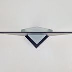 Postmodern Metaal Glas Wandlamp Italy Memphis Design ‘80 thumbnail 2