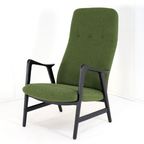Alf Svensson Kontur Fritz Hanzen Fauteuil Stoel New Upholstery Vintage thumbnail 9