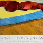 David Hockney, Dog Paintings 38 Salts Mill 1995. thumbnail 3