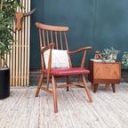 Vintage Spijlenstoel Deens Design Ercol Mid Century Fauteuil thumbnail 2