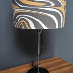 Table Lamp With Grey And Pink Shade thumbnail 11