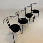 Vintage Eetkamerstoelen Met Koeienhuid Bekleding thumbnail 2