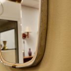 Vintage Wandspiegel Spiegel Mirror Chrome thumbnail 5
