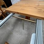 Grenen Eettafel, Vierkant, 4X Verlengbaar (3M!) - Daumiller thumbnail 6