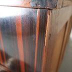 Art Deco Buffet, Macassar Ebony And Walnut Burl, 1920-1930 thumbnail 11