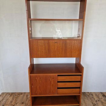 Poul Cadovius Klm System Teak Kast Vintage Design | Kast | Reliving