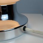 Frosted Glass Artichoke Table Lamp By Peill And Putzler 1970 thumbnail 9