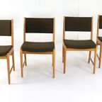 Set 4 Kai Lyngfeldt Larsen Voor Soren Willasden Stoelen Vintage thumbnail 6