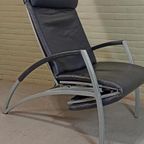 Vintage Interprofil 'pax' Design Leren Recliner Fauteuil thumbnail 16
