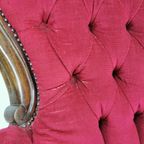 Brocante Franse Louis Xv Stoel, Fauteuil, Queen Ann Armstoel thumbnail 16