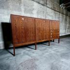 Vintage Xl Halfhoge Kast / Highboard / Buffetkast thumbnail 3