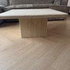 Travertin Salontafel Vintage thumbnail 5