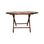 Vintage Mahonie Salontafel Met Dienblad, Jaren 70 thumbnail 2
