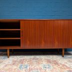 Vintage Lowboard Uit De Jaren 60, Deens Midcentury Dressoir thumbnail 4