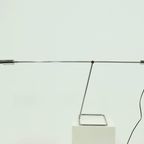 Chromed Steel Counter Balance Lamp By Abo Randers Denmark 1970s thumbnail 7