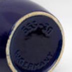 Kobaltblauwe Keramieken Scheurich West-germany Vaas 553-38 thumbnail 4