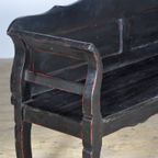 Antiek Grenen Bankje, Circa 1900 thumbnail 7
