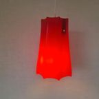 Vintage Popart Rode Hanglamp thumbnail 4