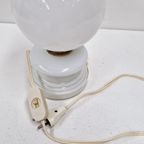 Vintage Opaline Glass Table Light, 1970S thumbnail 11