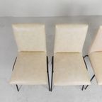 Set Van 4 Meurop Stoelen Door Pierre Guariche, Jaren 50 thumbnail 15