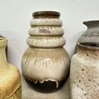 Set Of 6 Scheurich West Germany Vases , 1970S thumbnail 16