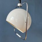 Vintage Witte Mid Century Gepo Eyeball Space Age Hanglamp thumbnail 9