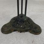 Art Deco Bistrotafel, Tuintafel Op Gietijzeren Voet thumbnail 4