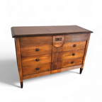 Brigitte Forestier For John Lewis & Partners / Cherrywood Commode Chest, Of Four Drawers 1990s thumbnail 16