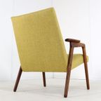 Pastoe Ruster Door Yngve Ekstrom Fauteuil Vintage Gestoffeerd thumbnail 9