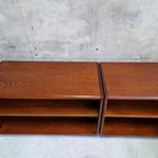 Vintage Dressoir 2 Delig Boekenkast Tv Meubel Tv Kast 70's thumbnail 4