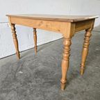 Vintage Houten Console Tafel / Sidetable / Bijzettafel thumbnail 11