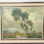 Jos Van Belleghem - Schilderij Landschap thumbnail 4