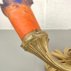 Bronzen Plafondlamp 'Le Verre Français' Glaspasta thumbnail 6