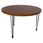 Vintage Ronde Salontafel Design Fritz Hansen Stijl thumbnail 12